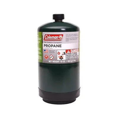 COLEMAN GREEN PROPANE CYLINDER