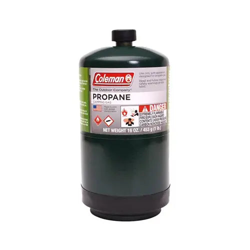 COLEMAN GREEN PROPANE CYLINDER