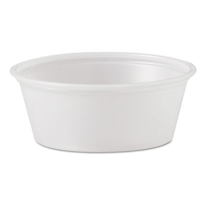 DART 1.5 OZ PLASTIC PORTION CUP 2500/CS