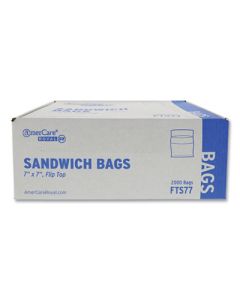 SANDWICH FOOD STORAGE BAGS 7X7 2000/CS