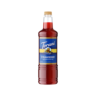 TORANI SF STRAWBERRY SYRUP 1/LTR