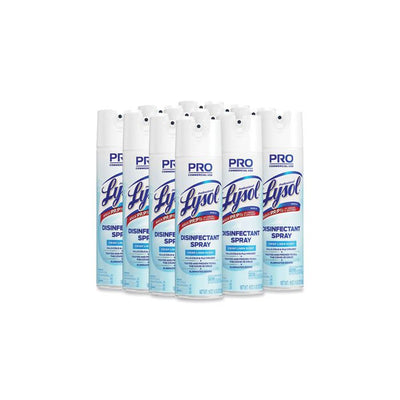 LYSOL DISINFECTANT SPRY CRISP LINEN 12CT