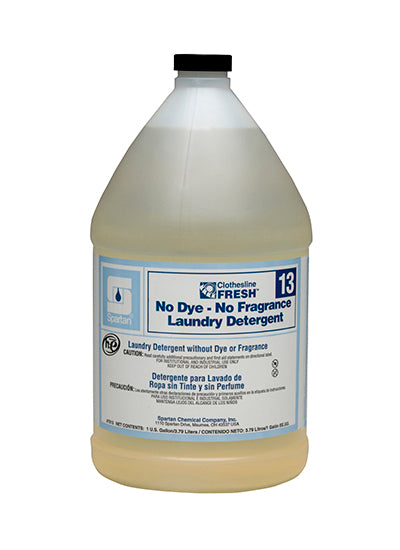 CLF #13 NO DYE/FRAG LNDRY DET 4/1GAL