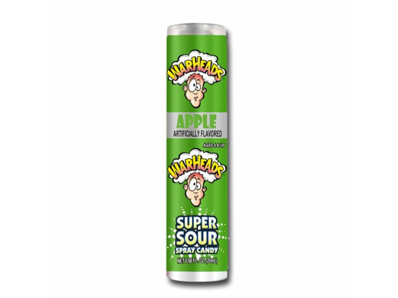 WARHEADS SUPER SOUR SPRAY CANDY 12 CT