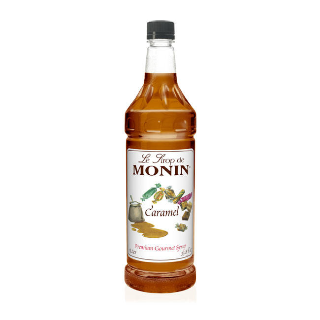 MONIN CARAMEL SYRUP 4/1 LTR