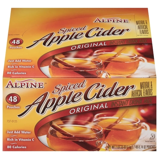 ALPINE HOT APPLE CIDER DRINK MX 6/48 CT