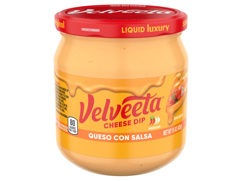 VELVEETA QUESO CON SALSA 15 OZ