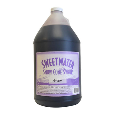 SNOW CONE SYRUP GRAPE 4/1 GAL