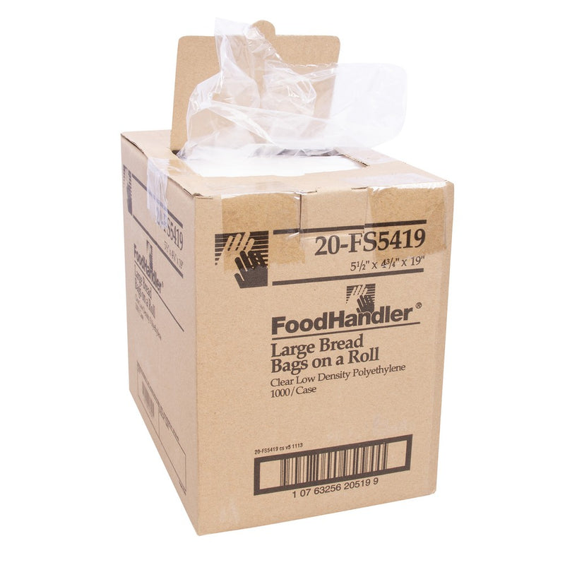 LARGE BREAD BAGS 5.5X4.75X19 1000/CS