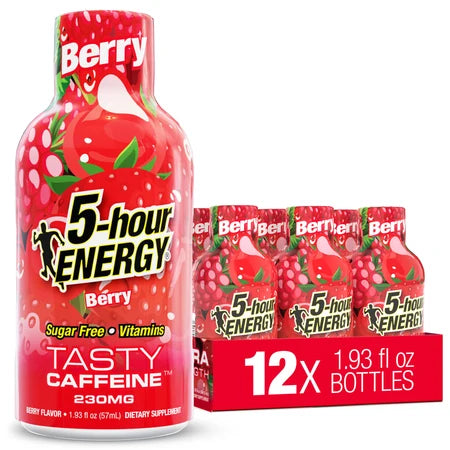 5 HOUR ENERGY EXTRA STRENGTH BERRY 12/CT