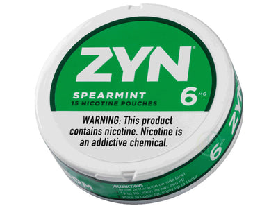 ZYN SPEARMINT 6 MG 5/.21 OZ