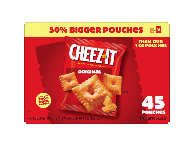 CHEEZ-IT ORIGINAL SINGLE SERVE 60/1.5 OZ