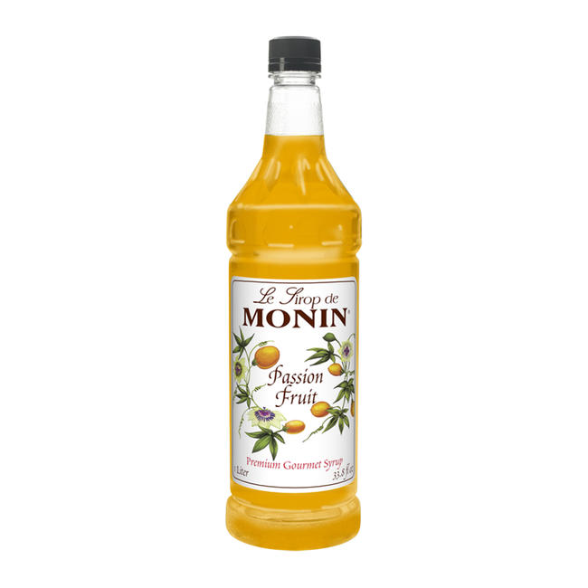 MONIN PASSION FRUIT SYRUP 4/1 LTR