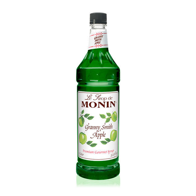MONIN GRANNY SMITH APPLE SYRUP 4/1 LTR