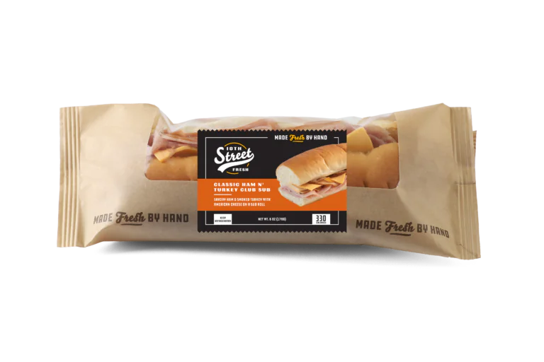 18TH STREET HAM-TURK CLUB SUB 6 0Z