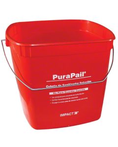 IMPACT 5506-6S 6 QT PAIL RED SANITIZER