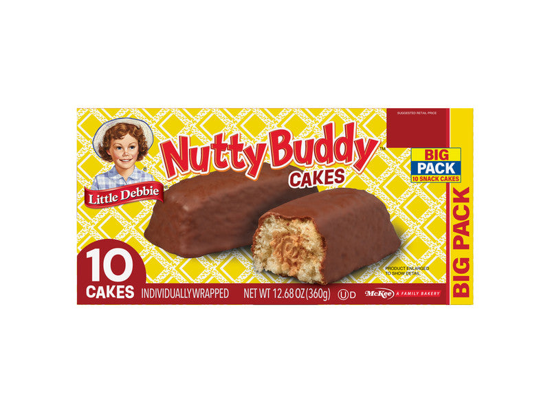 BIG PACK NUTTY BUDDY CAKES