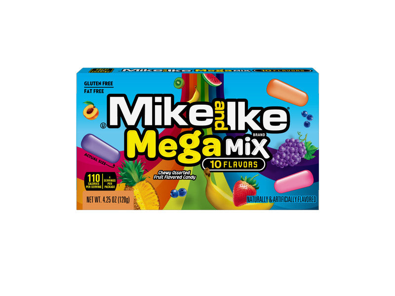 BOX MIKE & IKE MEGA MIX 12/4.25 OZ