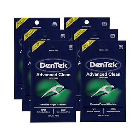 LIL DRUG DENTEK TRIPLE FLOSSERS  6/20 CT