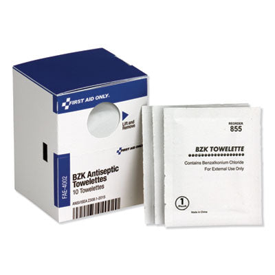 ANTISEPTIC CLEANSING WIPES, 10/BOX