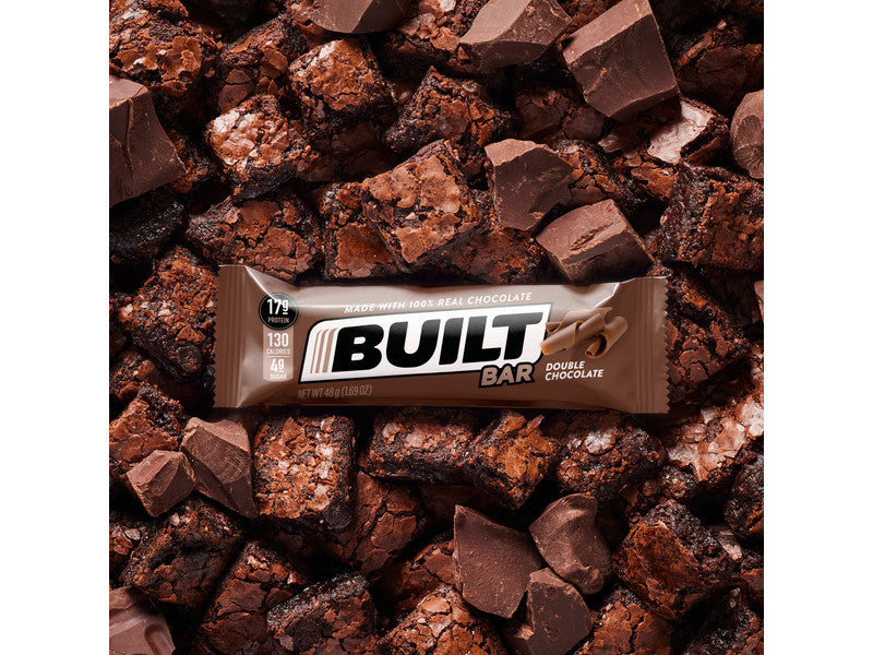 BUILT BAR DOUBLE CHOCOLATE  12/1.9 OZ