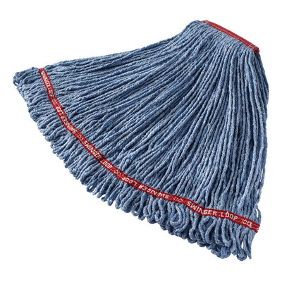 LOOP WET MOP HEADS, BLUE 6/CS