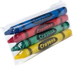 4PK CELLO WRAPPED CRAYONS 4/500 CS