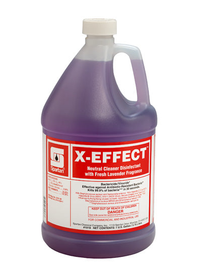 X-EFFECT DISINFECTANT LAVENDER 1/GAL