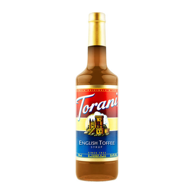 TORANI ENGLISH TOFFEE SYRUP 750/ML