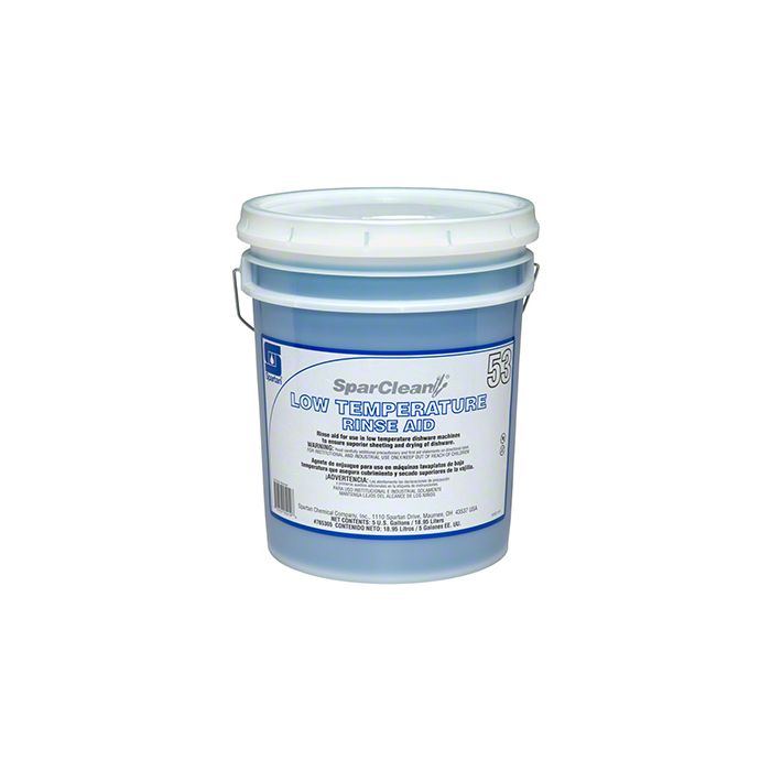 SPARCLEAN #53 LOW TEMP RINSE AID 5 GAL