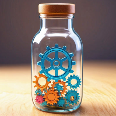 COG #18 BIORENEWABLE GLASS CLR 4/2 LITER