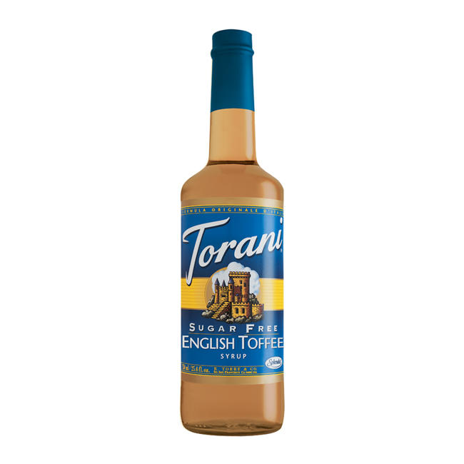 TORANI SF ENGLISH TOFFEE SYRUP 750/ML