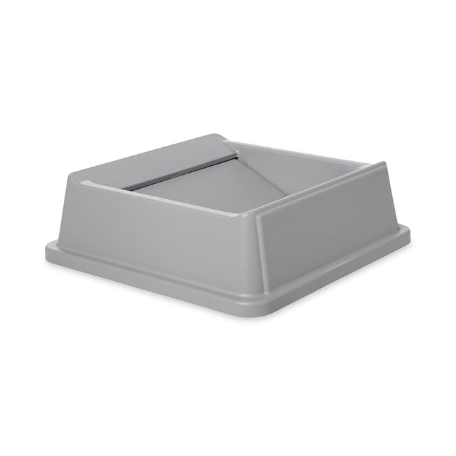 UNTOUCHABLE SQUARE SWING LID GRAY