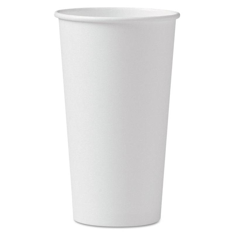 WHITE 20 OZ HOT CUP 420W-2050