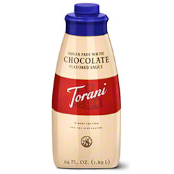 TORANI SF WHITE CHOCOLATE SAUCE  4/64 OZ
