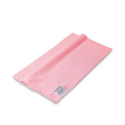 MICROFIBER PINK CLOTH 16X16 24/CT