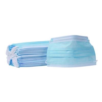 MASK PROTECTOR 3 PLY BLUE EAR LOOP