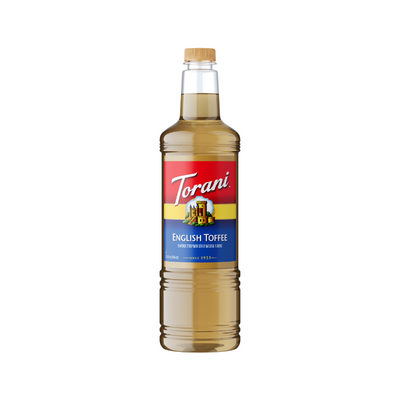 TORANI ENGLISH TOFFEE SYRUP 1/1LTR