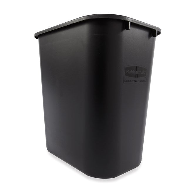 WASTE RECEPTACLE BLACK  7 GAL