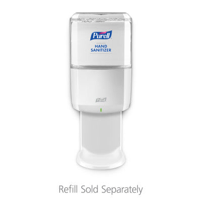 ES6 SILVER FLOOR STAND W/ DISPENSER