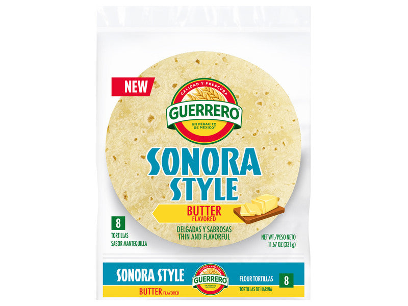 GUERRERO SONORA BURRITO 12" 8CT