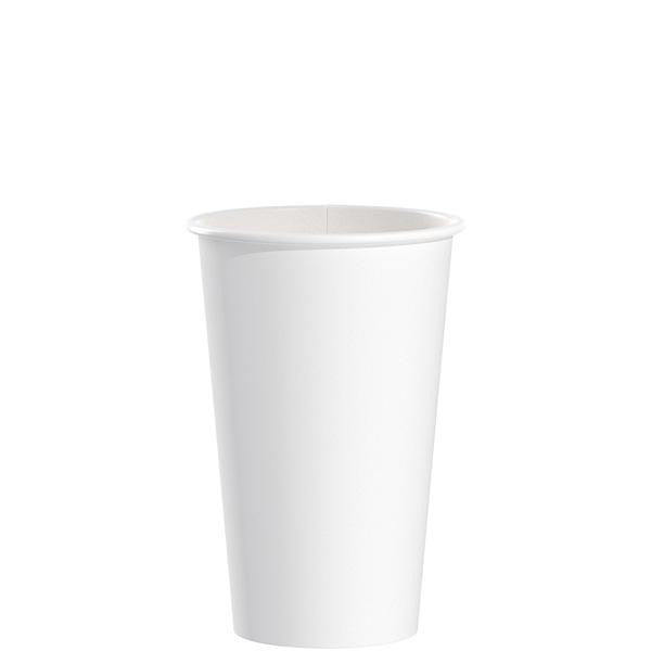 WHITE 16 OZ HOT CUP 316W-2050 SCC 316W