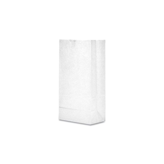 BAGS #8 LB WHITE 500/CS