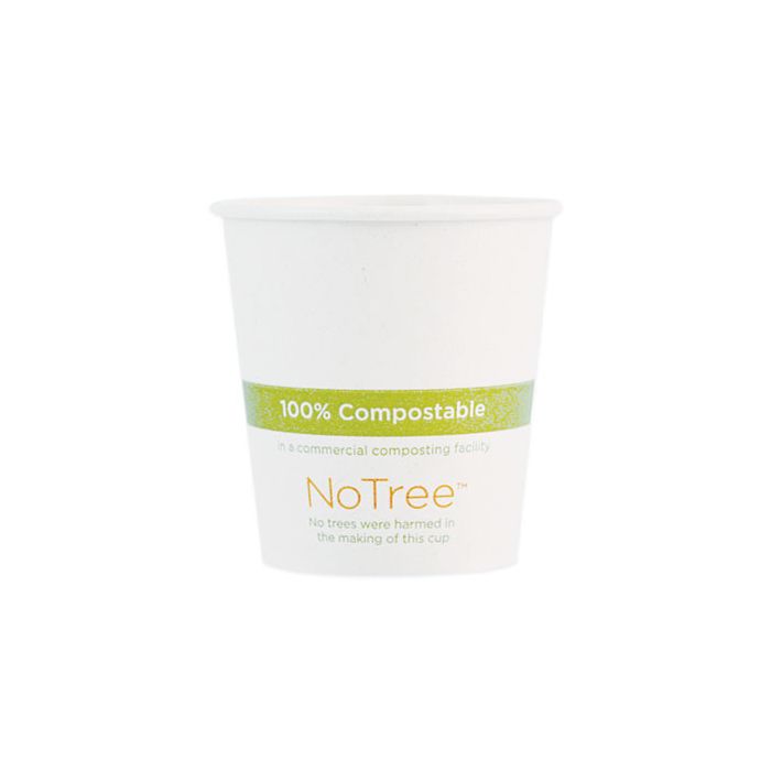 NOTREE PAPER HOT CUPS, 6 OZ, 1000/CS