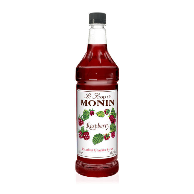 MONIN RASPBERRY SYRUP 4/1 LTR