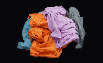 RAGS COLORED KNIT "NO PRINT"