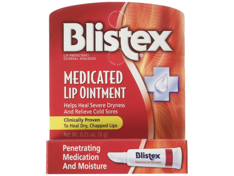 BLISTEX MEDICATED LIP OINTMENT .21 OZ
