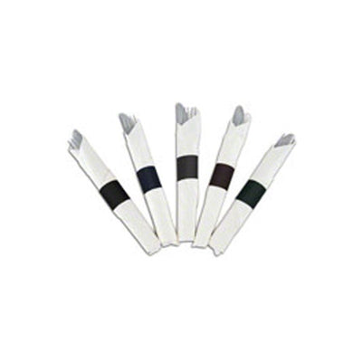NAPKIN BANDS BLACK 2500/CT