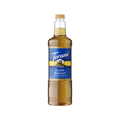 TORANI SF HAZELNUT SYRUP 1/LTR
