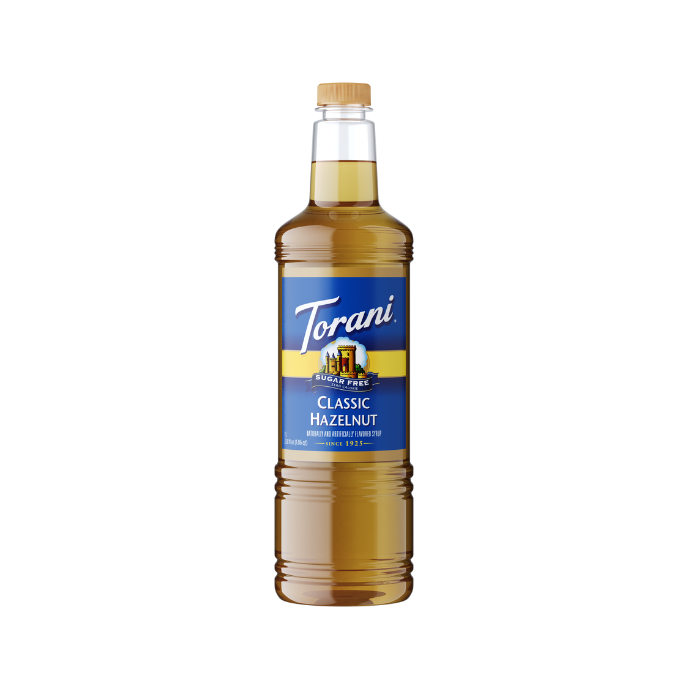TORANI SF HAZELNUT SYRUP 1/LTR